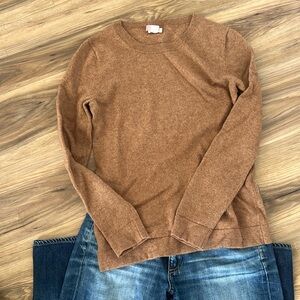 Jcrew wool/cotton sweater XS EUC